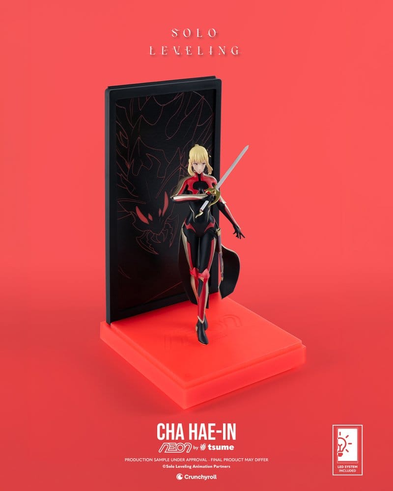 PREORDINE+ 01/2027 Solo Leveling Neon Figure 1/9 Cha Hae-In 20 cm