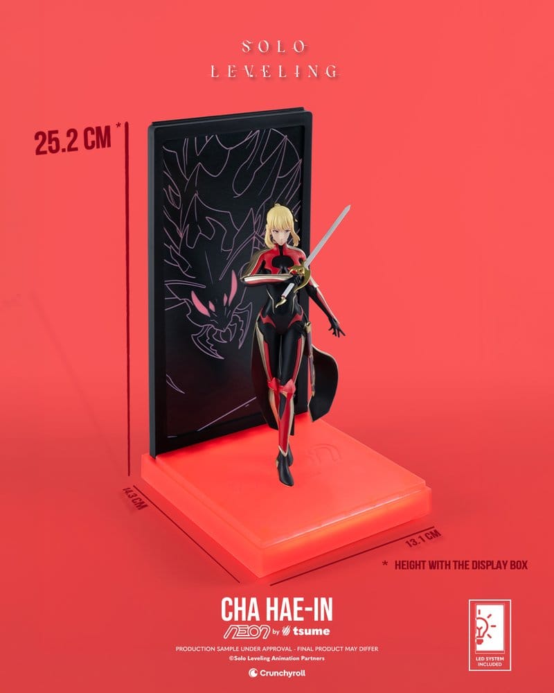 PREORDINE+ 01/2027 Solo Leveling Neon Figure 1/9 Cha Hae-In 20 cm