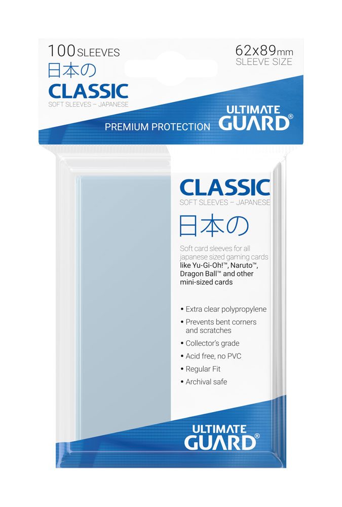 SU ORDINAZIONE Ultimate Guard Classic Sleeves Japanese Size (100)