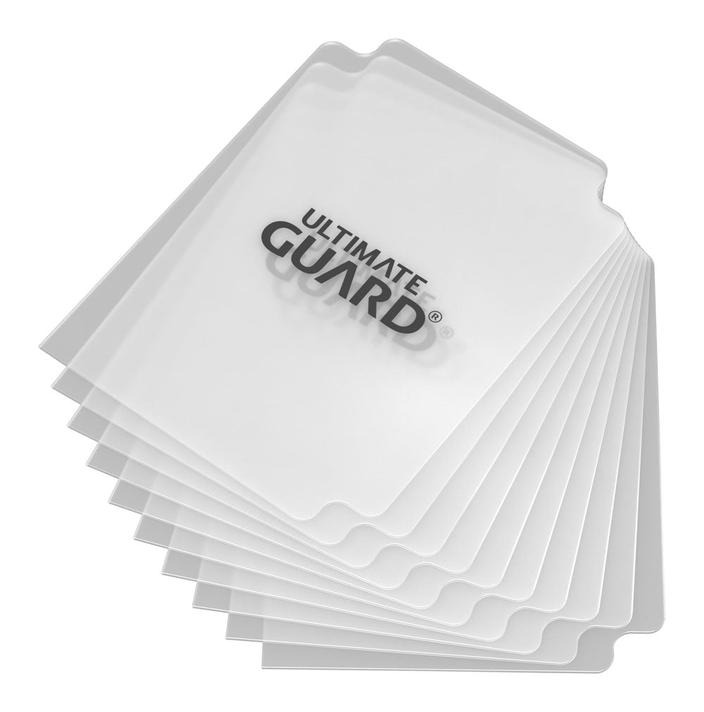 SU ORDINAZIONE Ultimate Guard Card Dividers Standard Size (10) - Transparent