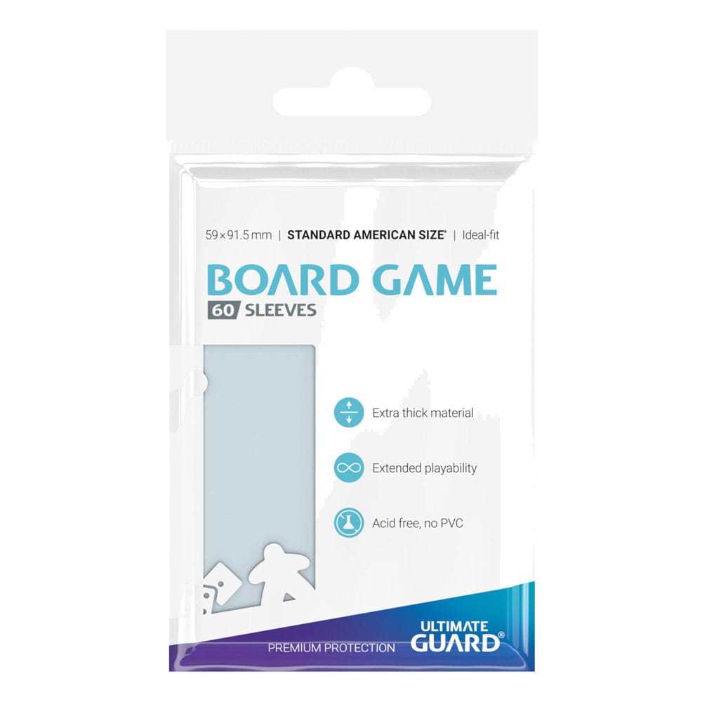 SU ORDINAZIONE Ultimate Guard Board Game Sleeves (60) - Standard American *PREZZO SPECIALE*