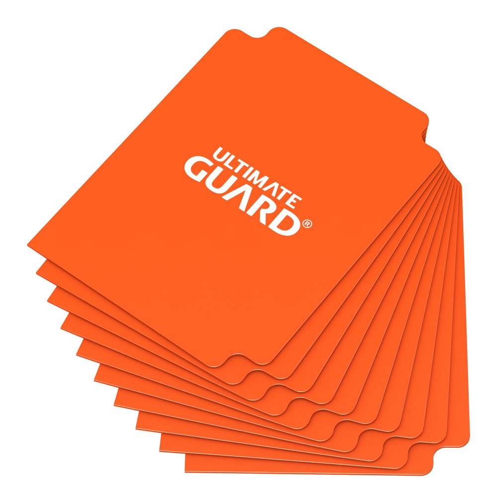 AUF BESTELLUNG HERGESTELLT Ultimate Guard Kartenteiler Standardgröße (10) - Orange