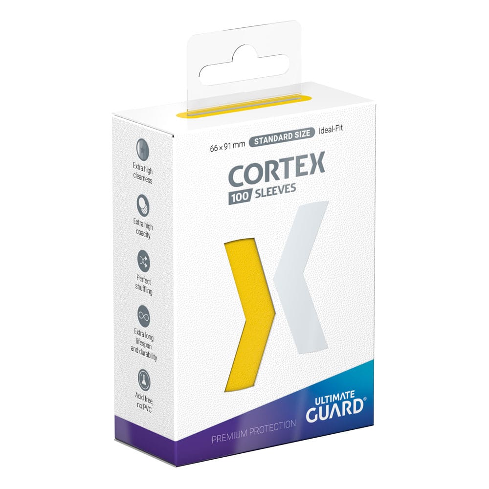 SU ORDINAZIONE Ultimate Guard Cortex Sleeves Standard Size (100) - Yellow