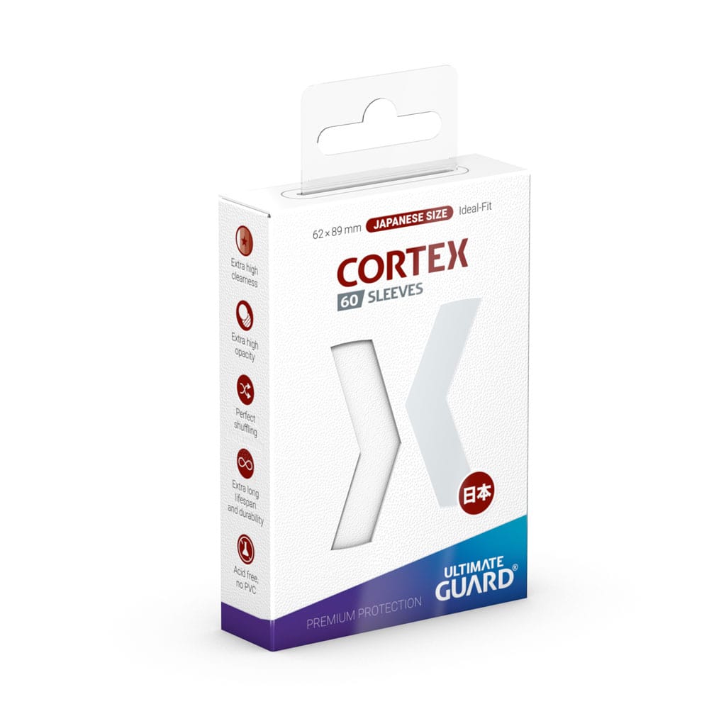 SU ORDINAZIONE Ultimate Guard Cortex Sleeves Japanese Size (60) - White