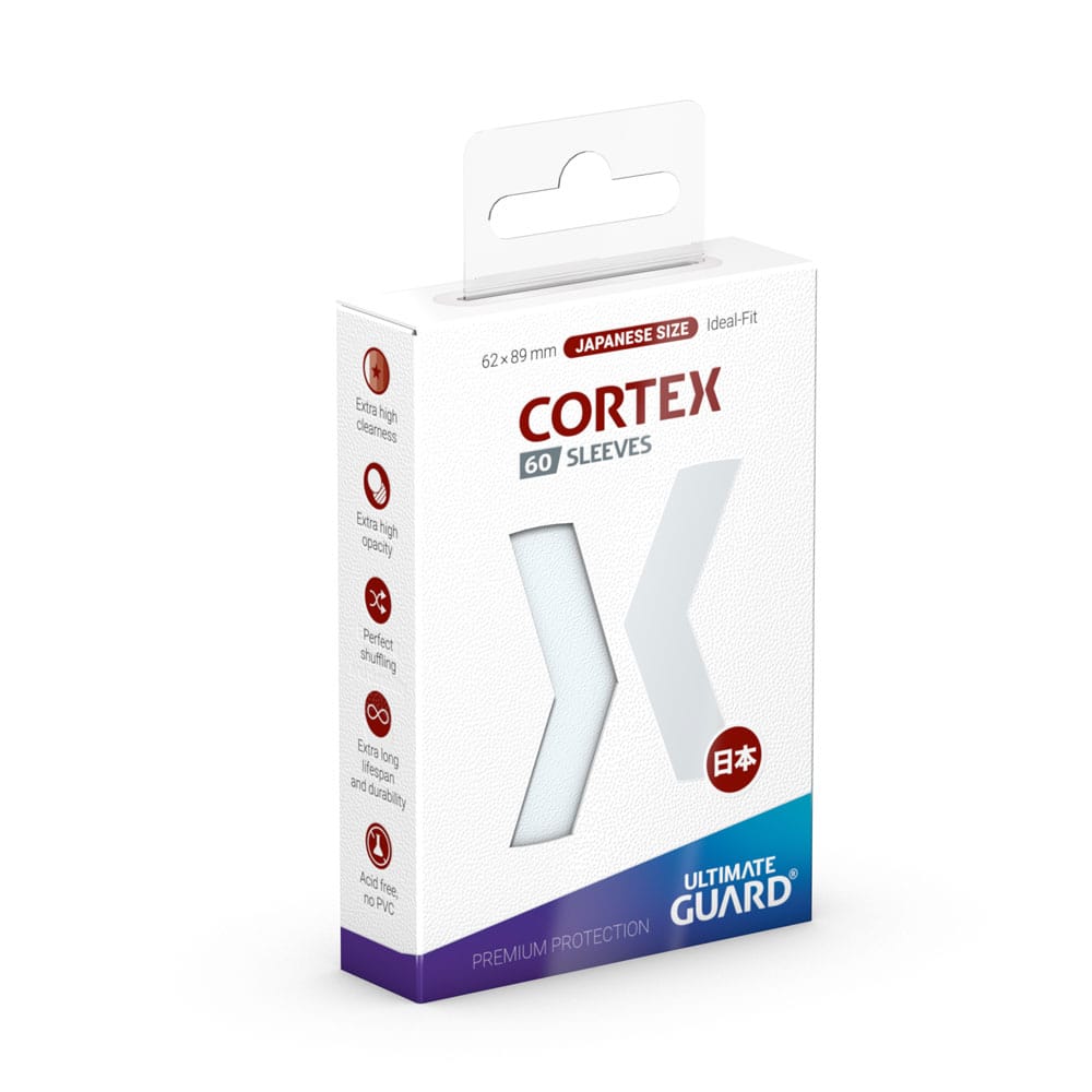 SU ORDINAZIONE Ultimate Guard Cortex Sleeves Japanese Size (60) - Transparent