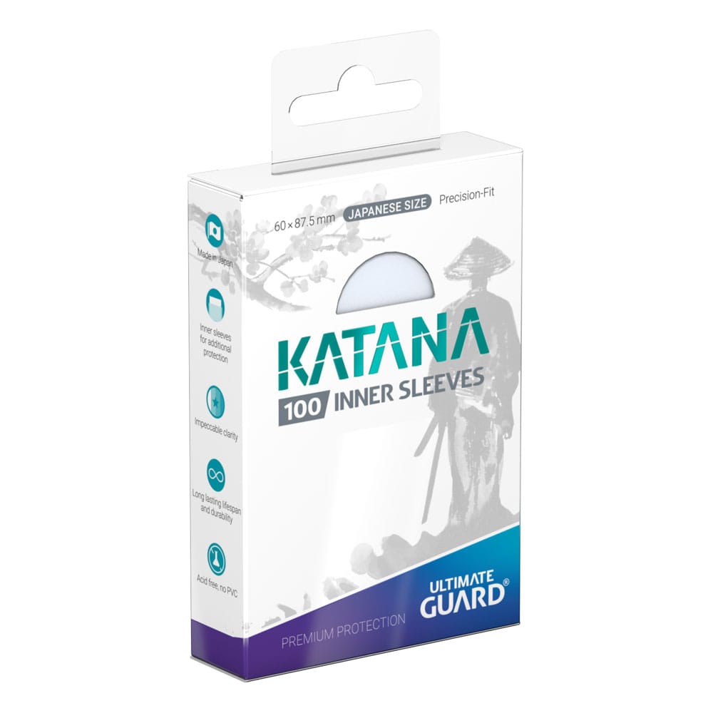SU ORDINAZIONE Ultimate Guard Katana Inner Sleeves Japanese Size (100)