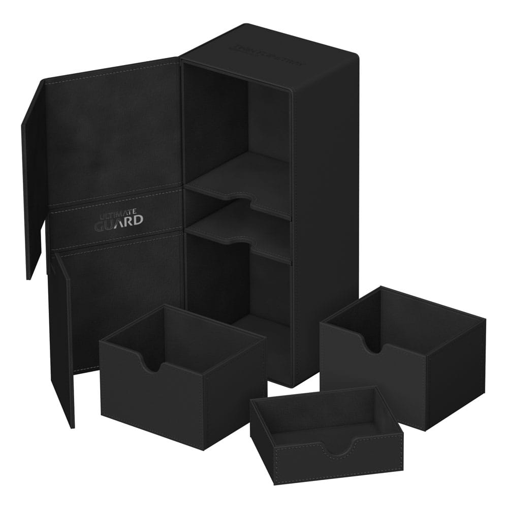 SU ORDINAZIONE Ultimate Guard Twin Flip'n'Tray 266+ Xenoskin - Black