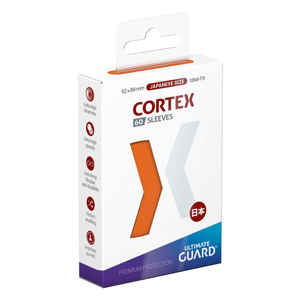 AUF BESTELLUNG Ultimate Guard Cortex Sleeves Japanische Größe (60) - Orange