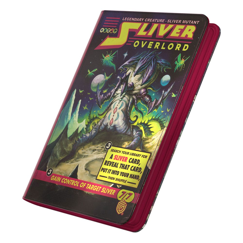 SU ORDINAZIONE Ultimate Guard Zipfolio 360 Xenoskin Magic: The Gathering "Edge of Eternities" - Sliver Overlord *PREZZO SPECIALE*
