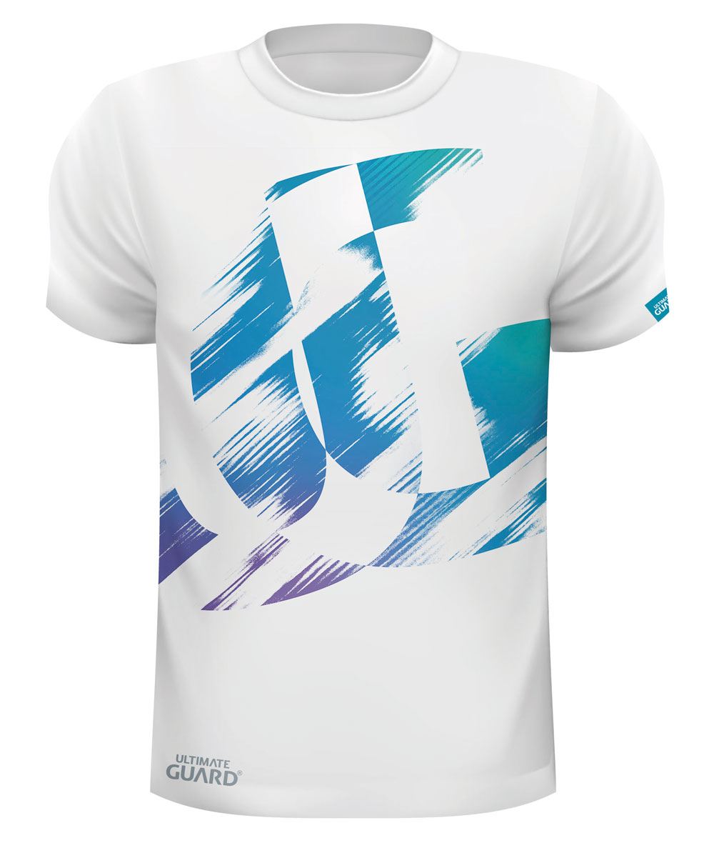 Auf Bestellung gefertigtes Ultimate Guard T-Shirt UG Distressed White Größe XXXL *SONDERPREIS*