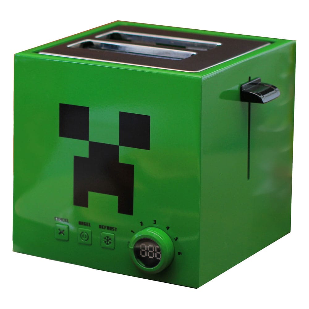 MADE TO ORDER Minecraft Toaster Green Creeper Cube