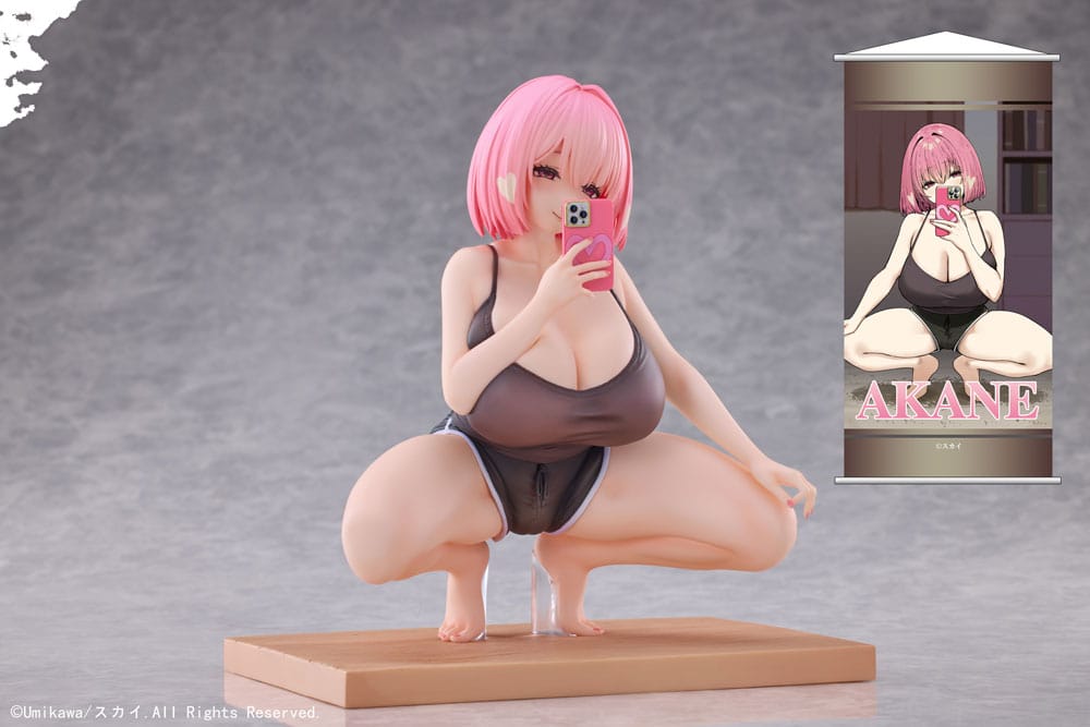 PREORDINE CHIUSO 08/2026 Original Character PVC Statue 1/6 Akane by Sky Deluxe Edition 17 cm   (PREORDINE NON CANCELLABILE)