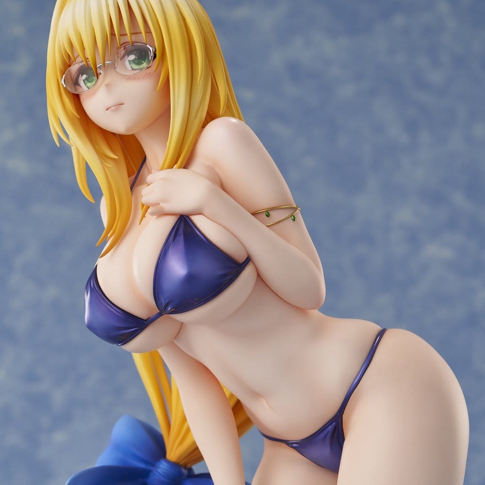 PREORDINE+ 02/2027 To LOVE-Ru Darkness Swimsuit Series PVC Figure 1/4 Tearju Lunatique Reissue 36 cm