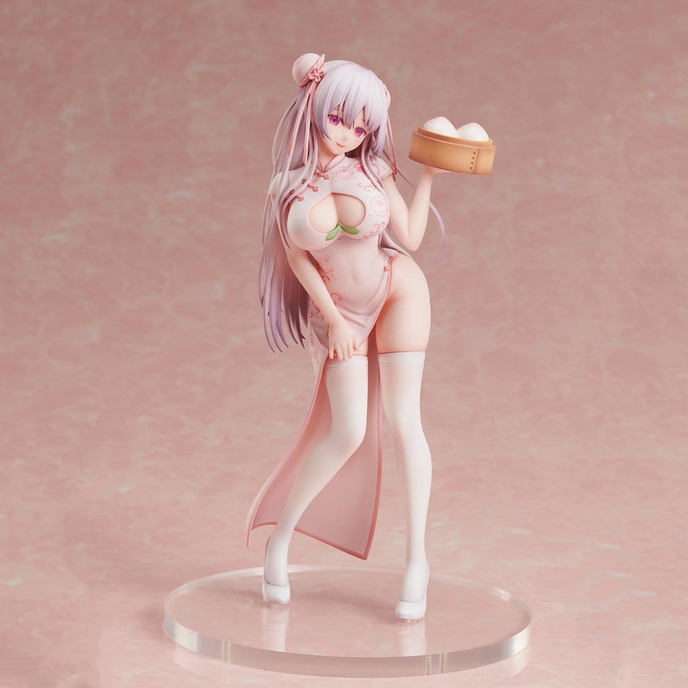 PREORDINE+ 01/2027 Original Character PVC Figure Momoman-chan Illustration by Miko 24 cm