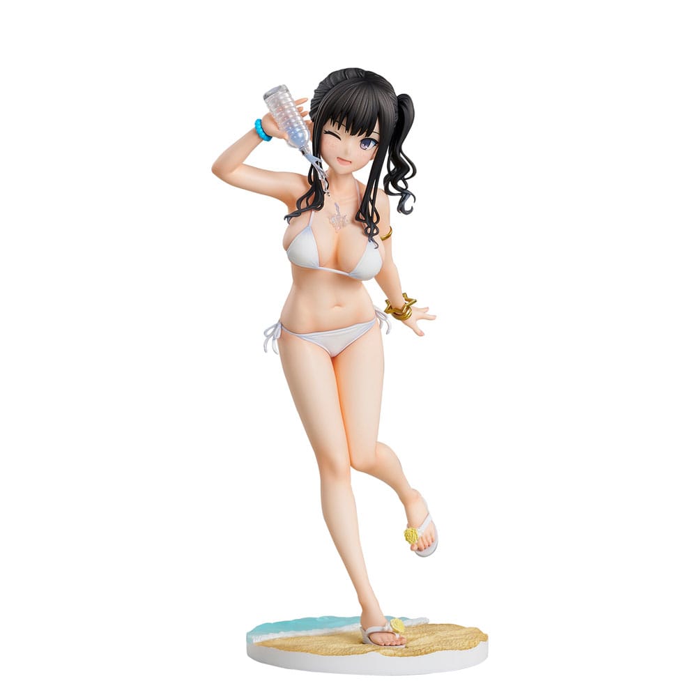 MADE TO ORDER Original Illustration PVC Statue Kaede Illustration Miyuki Sasaki Summer Cloud White Bikini Ver. 25 cm