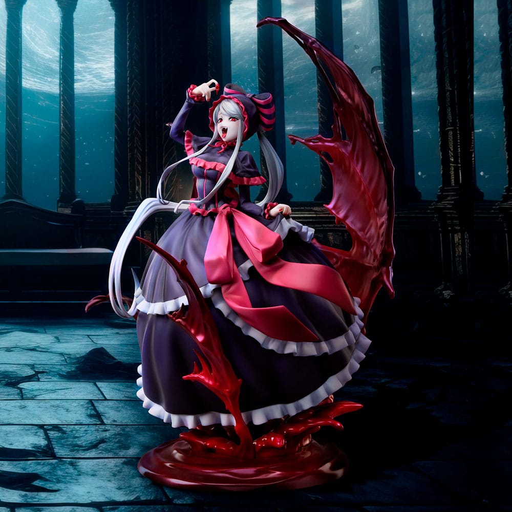 PREORDINE+ 04/2026 Overlord PVC Statue 1/6 Shalltear Bloodfallen 10th Anniversary so-bin Ver. 31 cm