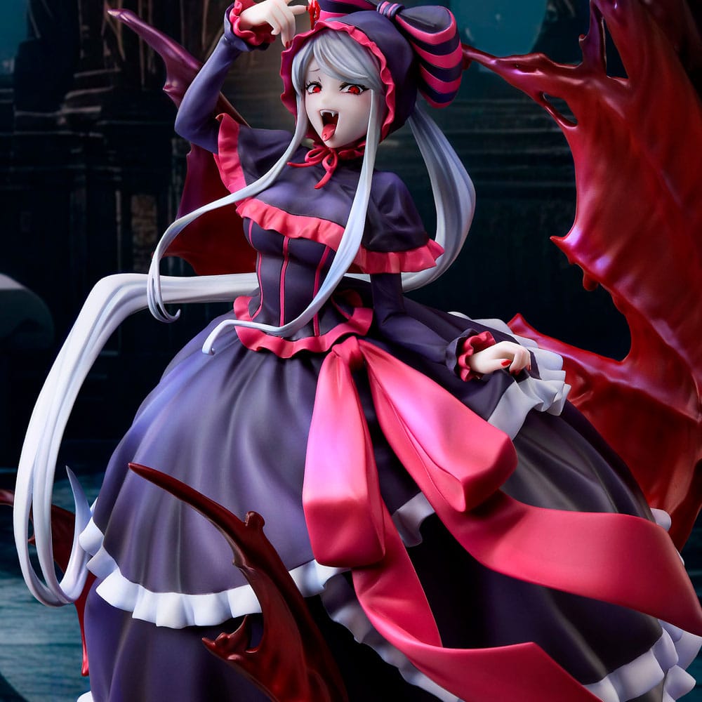 PREORDINE+ 04/2026 Overlord PVC Statue 1/6 Shalltear Bloodfallen 10th Anniversary so-bin Ver. 31 cm