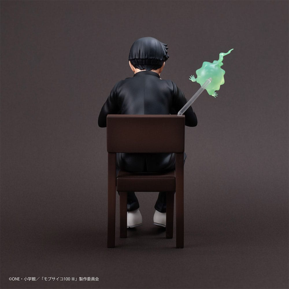 VORBESTELLUNG+ GESCHLOSSEN 07/2026 Mob Psycho 100 III x Bunbougu Cafe 2022 PVC-Statue Shigeo Kageyama &amp; Ekubo 13 cm