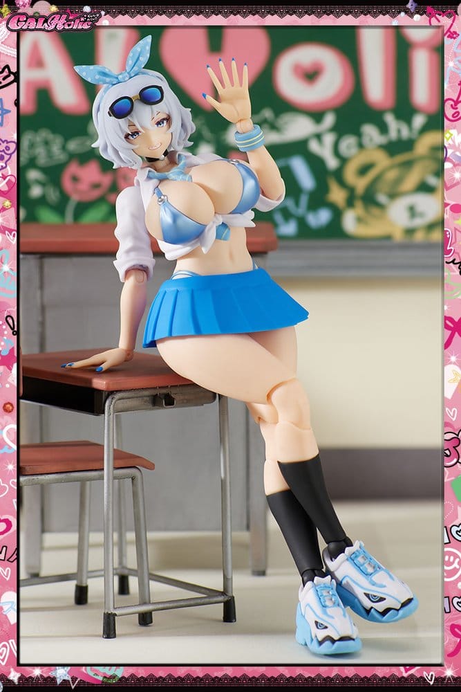 PREORDINE+ 04/2027 GALHolic Plastic Bishoujo Model Kit 1/10 Mio 17 cm