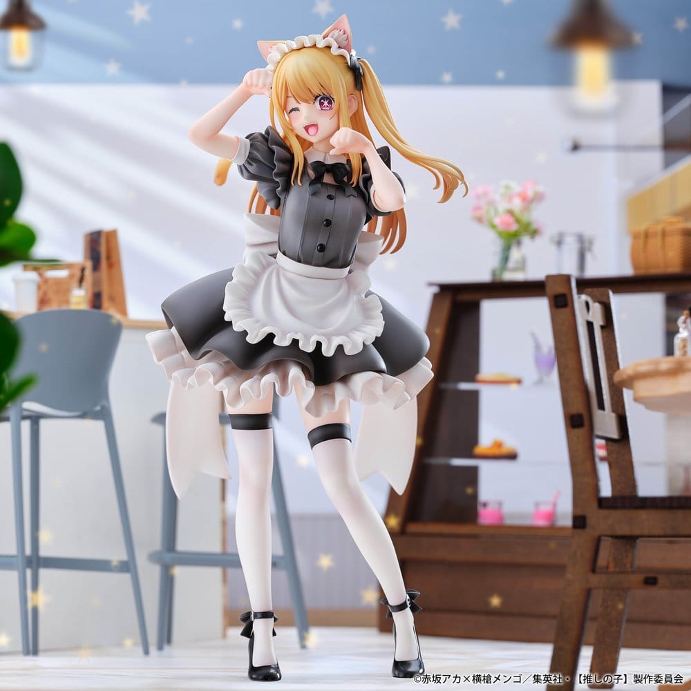PREORDINE+ 11/2026 Oshi no Ko PVC Figure 1/6 Ruby (Cat Maid Ver.) 27 cm