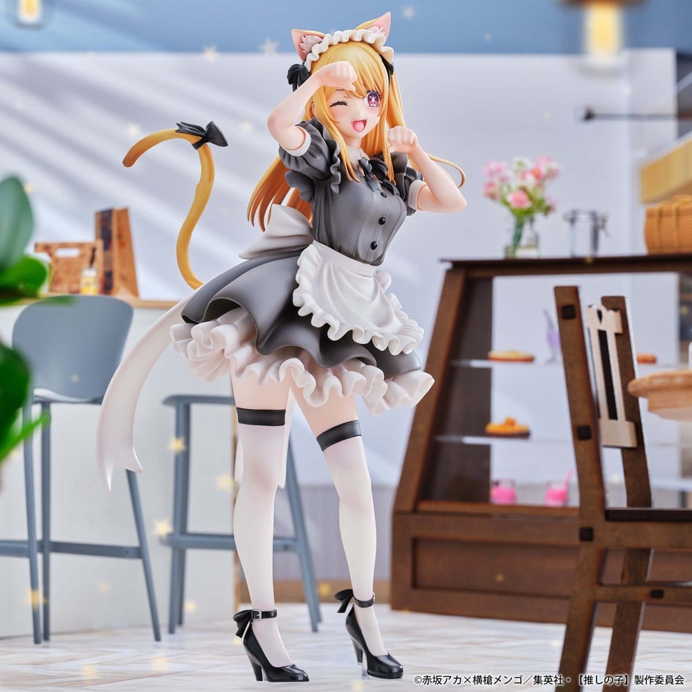 PREORDINE+ 11/2026 Oshi no Ko PVC Figure 1/6 Ruby (Cat Maid Ver.) 27 cm
