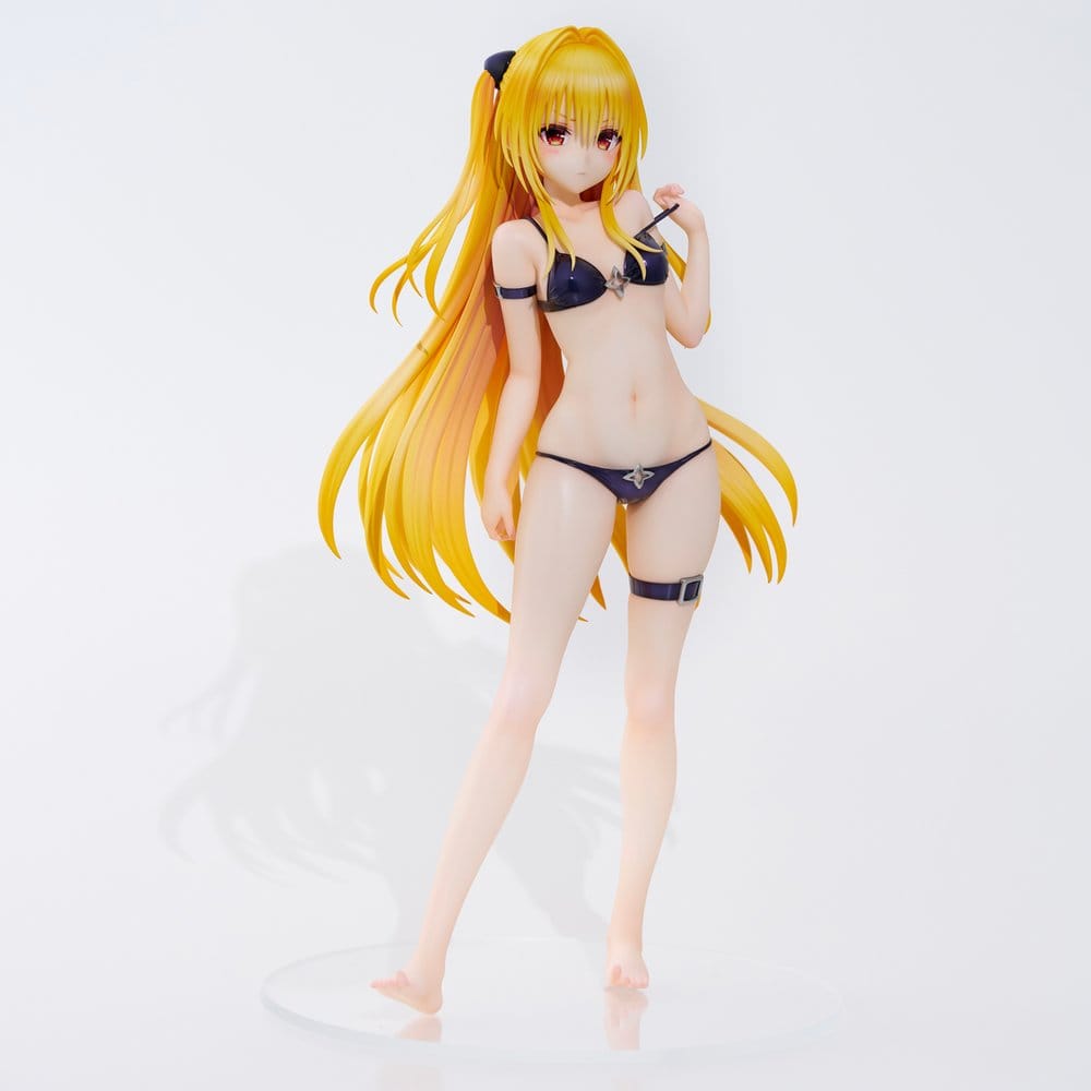 PREORDINE+ 09/2026 To Love Ru Darkness Swimsuit Series PVC Figure 1/4 Golden Darkness 39 cm