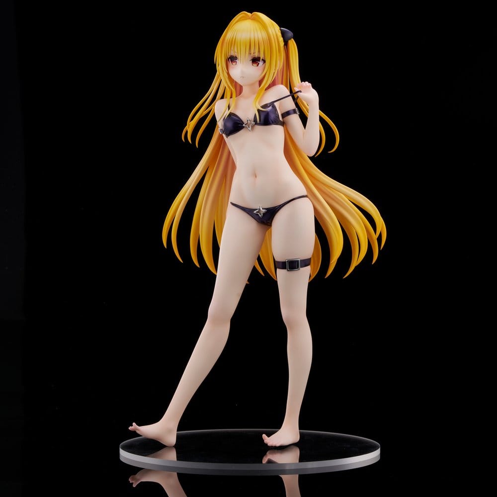 PREORDINE+ 09/2026 To Love Ru Darkness Swimsuit Series PVC Figure 1/4 Golden Darkness 39 cm