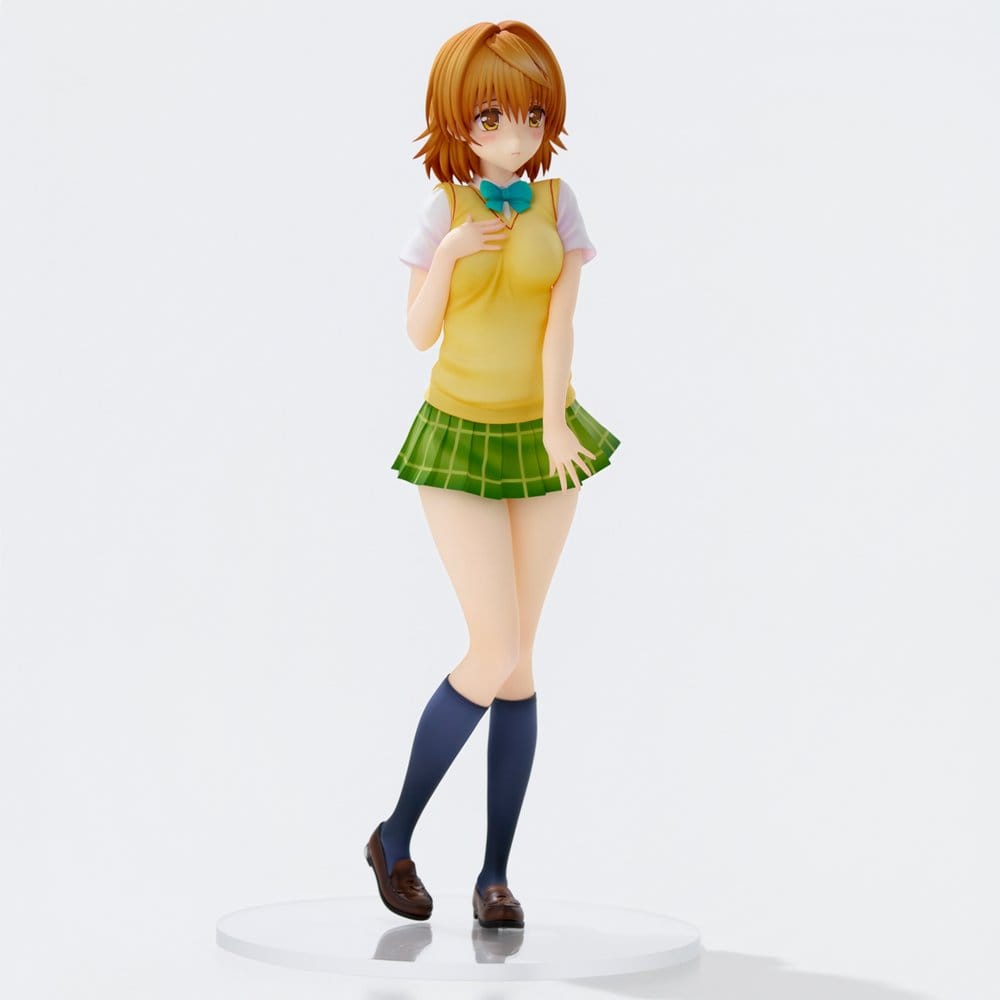 VORBESTELLUNG+ 01/2027 To Love-Ru Darkness Schuluniform Serie PVC Figur Riko Yuzaki 28 cm