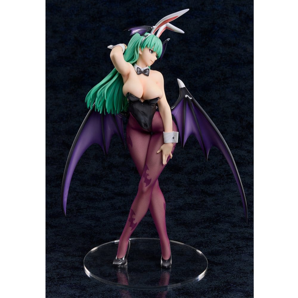 PREORDINE+ 02/2027 Darkstalkers B-style Vampire Series PVC Figure 1/4 Morrigan Bunny Ver. 44 cm