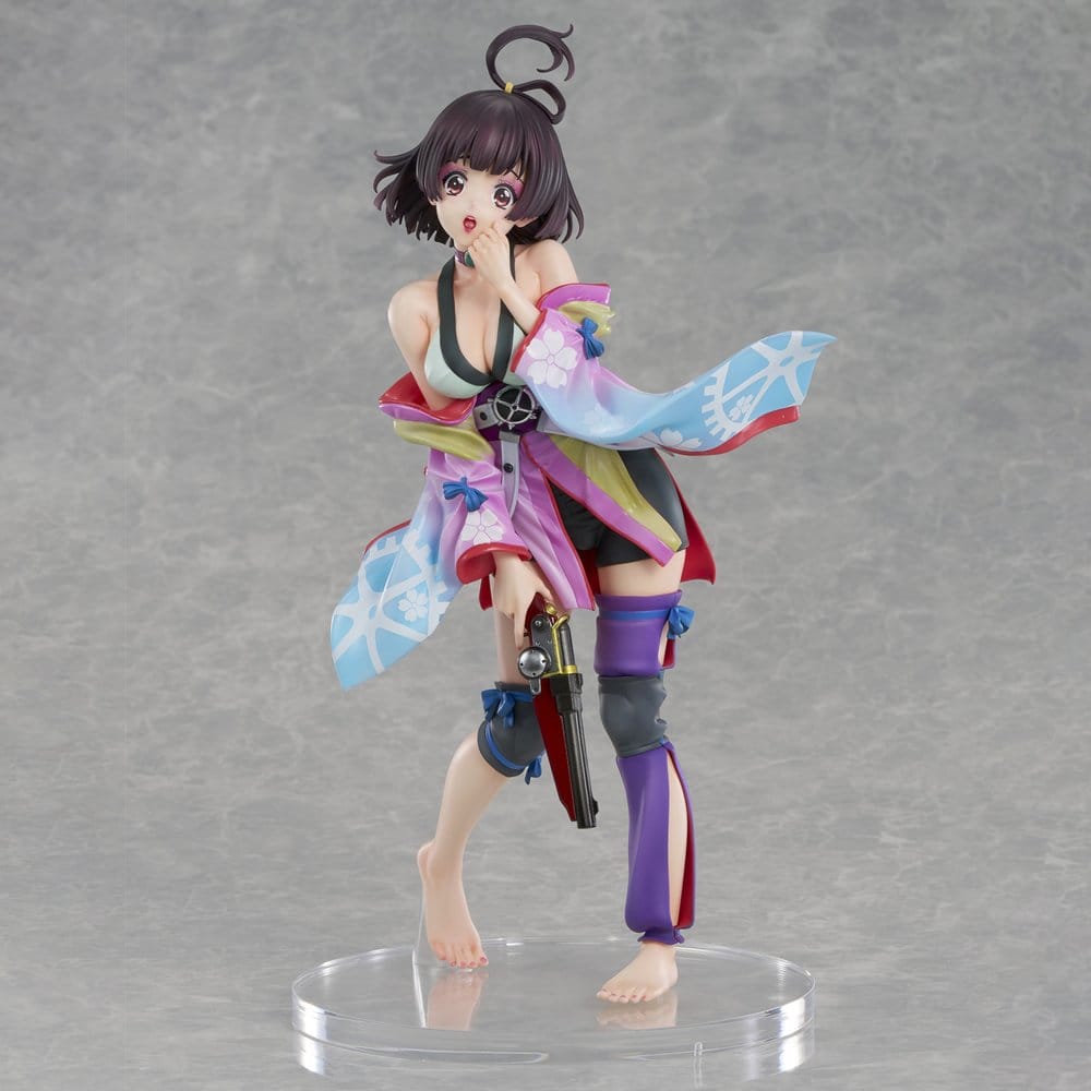 PREORDINE+ 09/2027 Kabaneri of the Iron Fortress PVC Figure 1/6 Mumei Ranman 26 cm