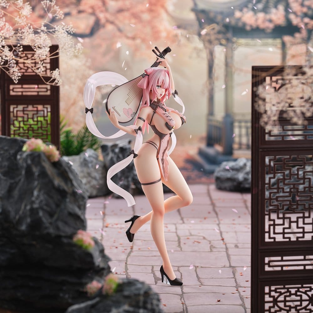 PREORDINE+ 04/2028 Soujihougu Illustration PVC Figure Hagoromo China Mingming 28 cm