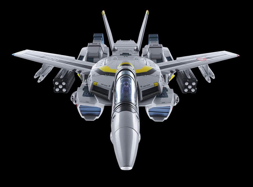 🧪 LAB | SU ORDINAZIONE Robotech Veritech Diecast Action Figure Veritech VF-1S Transformable 21 cm        