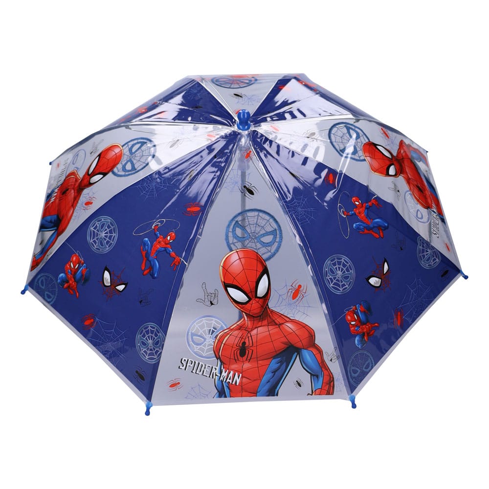 SU ORDINAZIONE Spider-Man Umbrella Rainy Days Blue