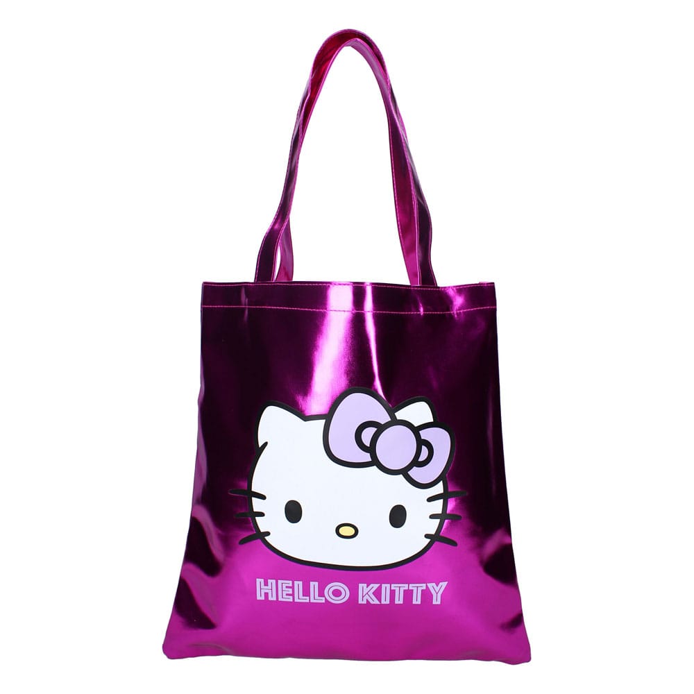 SU ORDINAZIONE Sanrio Tote Bag Hello Kitty Metallic