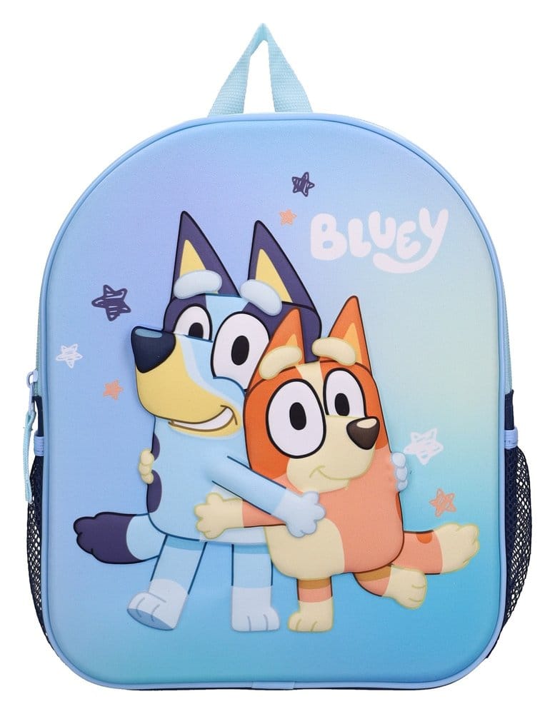🧪 LAB | PREORDINE+ 03/2027 Bluey Backpack 3D Bluey Smooch Kiss 32 cm