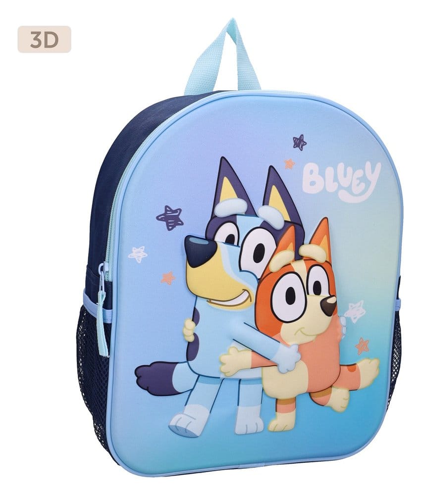 🧪 LAB | PREORDINE+ 03/2027 Bluey Backpack 3D Bluey Smooch Kiss 32 cm
