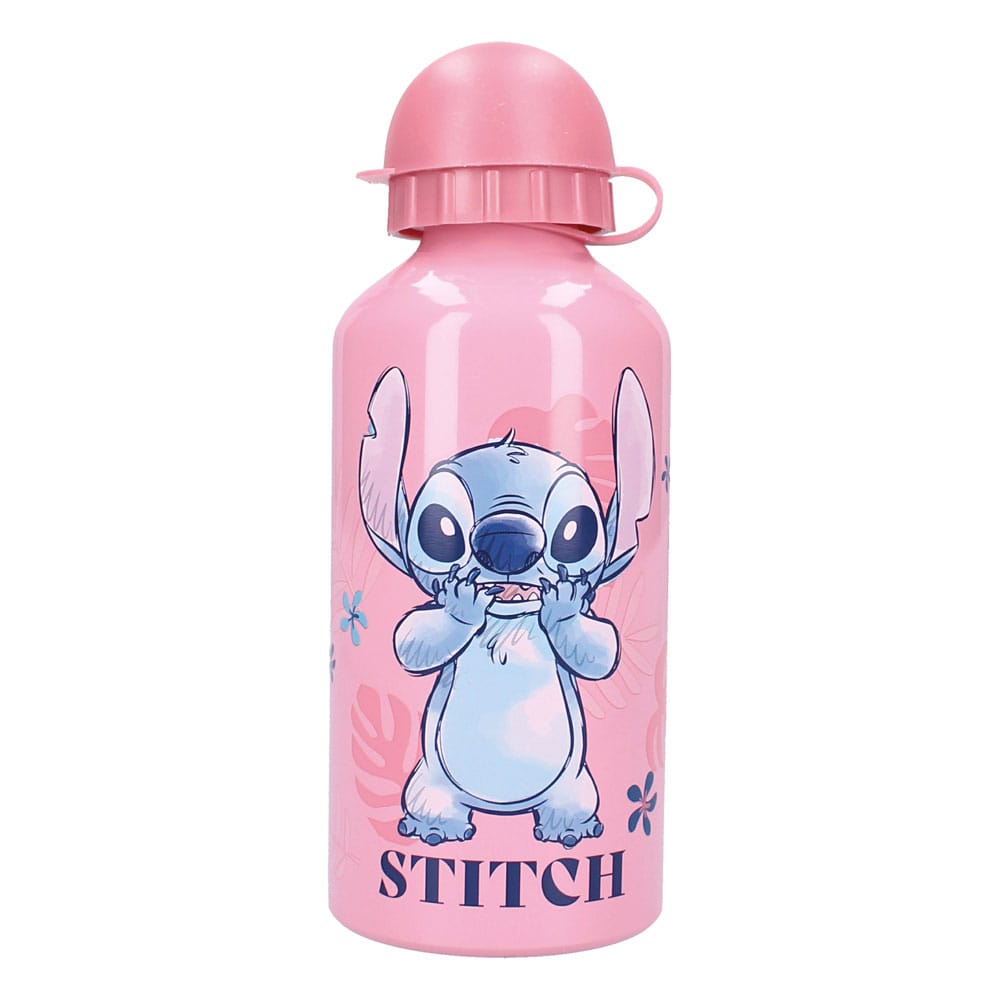 AUF BESTELLUNG HERGESTELLT Lilo &amp; Stitch Wasserflasche Lass uns essen! 500ml