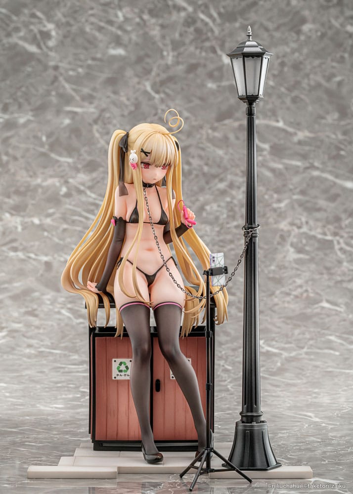 PREORDINE 08/2025 Original Character PVC Statue 1/6 Gyakuryuu Chakai Asaba Tokisaki Illustration By Taketori Zaiku 25 cm (18+)  (PREORDINE NON CANCELLABILE)