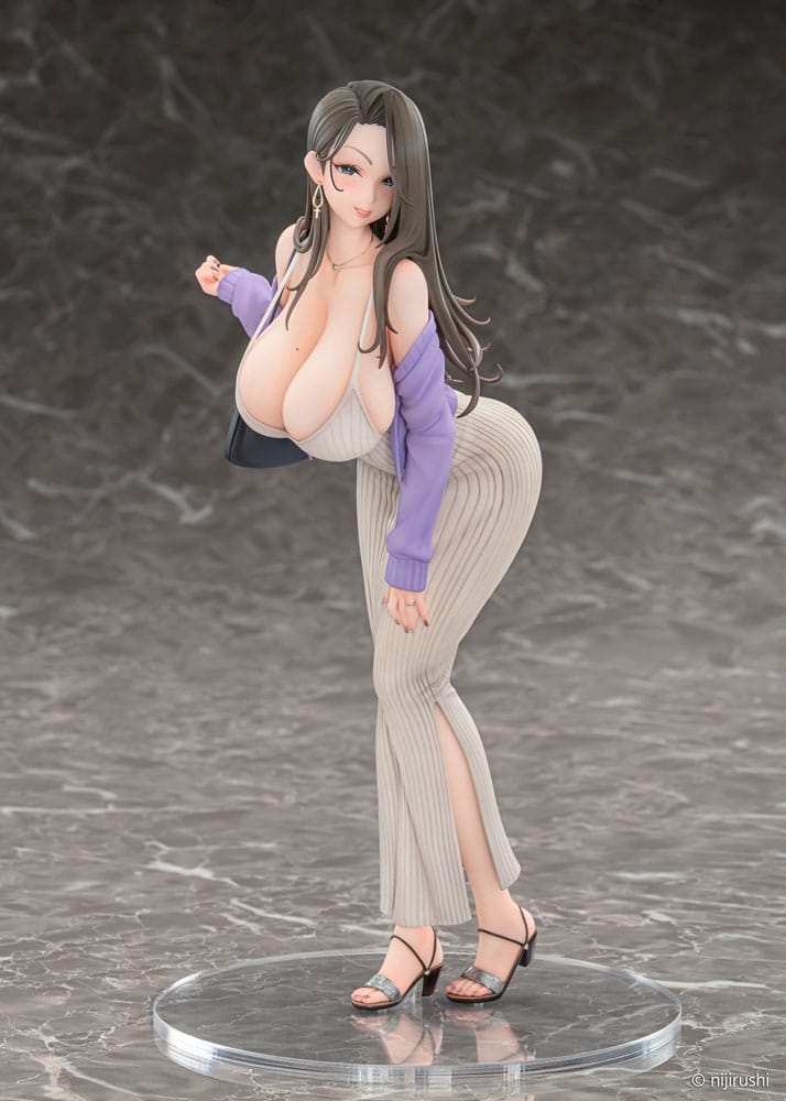 PREORDINE CHIUSO 02/2026 Original Character PVC Statue 1/6 Nijirushi Nihon Mama Zukan - Arisa Kitamura illustration by Chie Masami Deluxe Edition 26 cm  (18+) (PREORDINE NON CANCELLABILE)