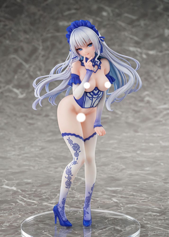 PREORDINE 09/2026 Original Character PVC Statue 1/6 Shion Blue Butterfly Illustration by Michiking 27 cm (18+)  (PREORDINE NON CANCELLABILE)