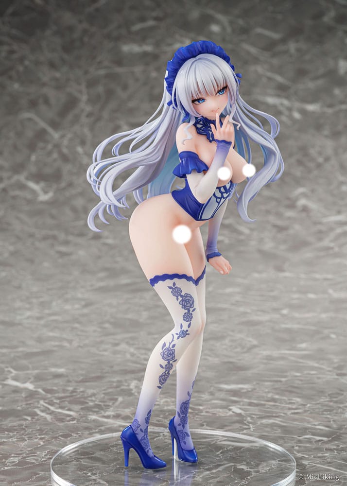 PREORDINE 09/2026 Original Character PVC Statue 1/6 Shion Blue Butterfly Illustration by Michiking 27 cm (18+)  (PREORDINE NON CANCELLABILE)