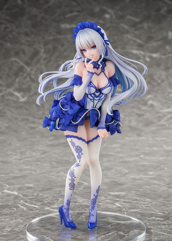 PREORDINE 09/2026 Original Character PVC Statue 1/6 Shion Blue Butterfly Illustration by Michiking 27 cm (18+)  (PREORDINE NON CANCELLABILE)