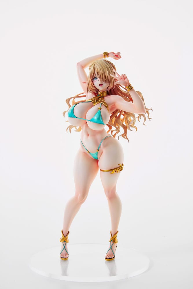 PREORDINE CHIUSO 08/2025 Original Character Elf Village Series PVC Statue 1/6 8th Villager Cecil Ritual Bathing Suit Ver. Antenna Shop Limited Edition 25 cm (PREORDINE NON CANCELLABILE)