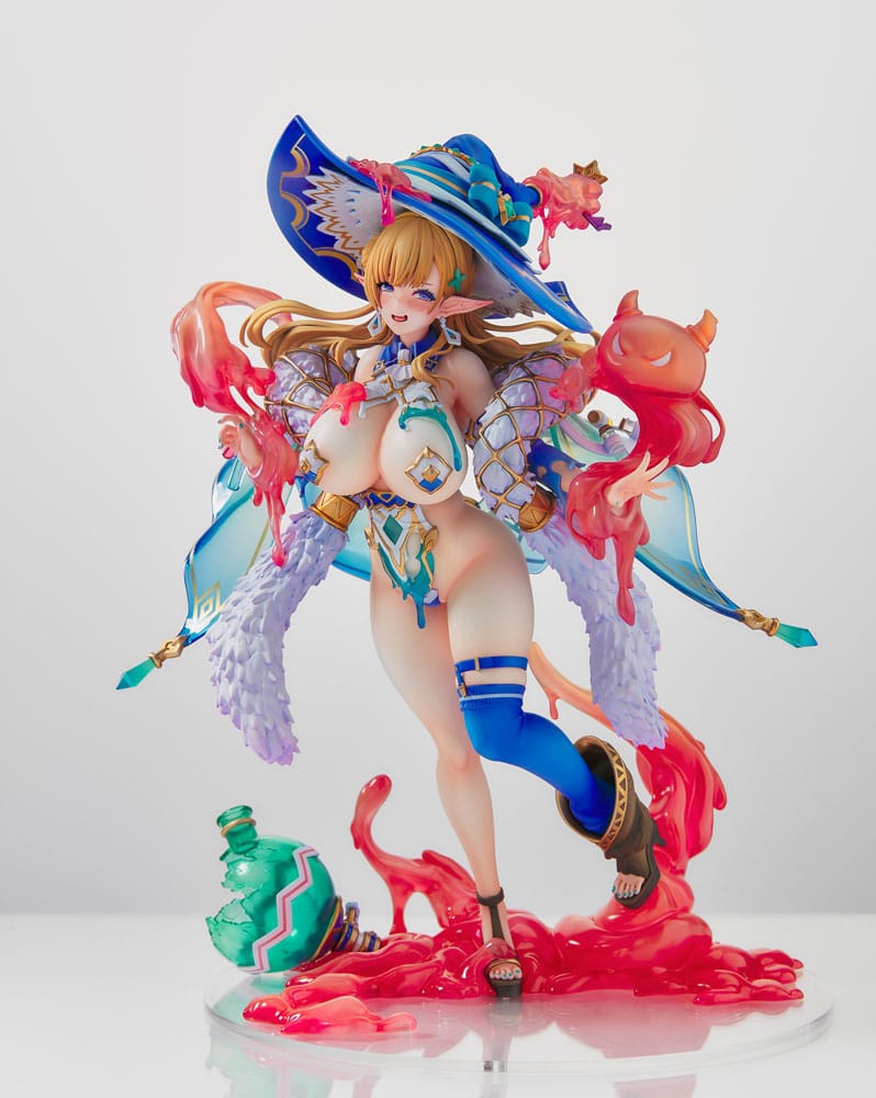 PREORDINE 11/2025 Original Character Elf Village Series PVC Statue 1/6 15th Villager Milklinde Antenna Shop Limited Ver. 25 cm (PREORDINE NON CANCELLABILE)