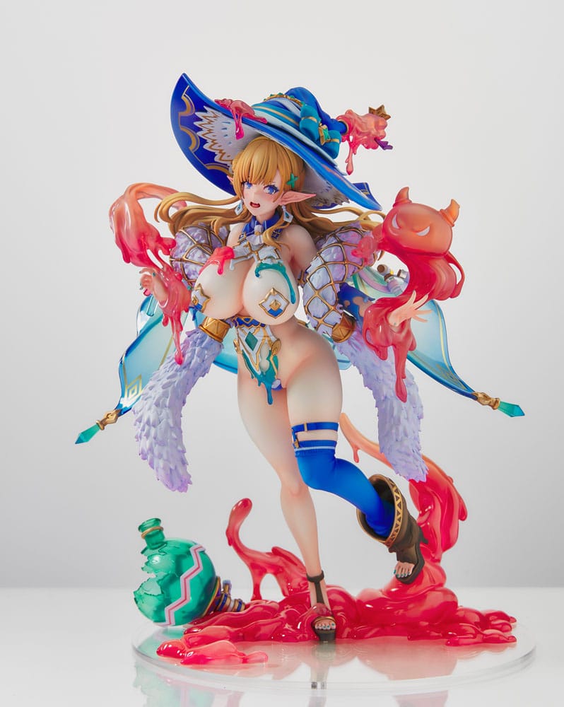 PREORDINE 11/2025 Original Character Elf Village Series PVC Statue 1/6 15th Villager Milklinde Antenna Shop Limited Ver. 25 cm (PREORDINE NON CANCELLABILE)