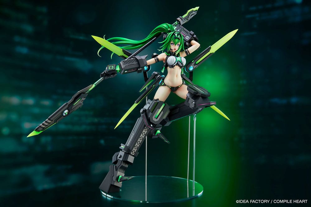 VORBESTELLUNG+ 03/2026 (NICHT STORNIERBAR) New Dimension Game Neptunia VII PVC Statue 1/7 Next Green Limited Edition 38 cm
