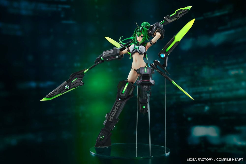 VORBESTELLUNG+ 03/2026 (NICHT STORNIERBAR) New Dimension Game Neptunia VII PVC Statue 1/7 Next Green Limited Edition 38 cm