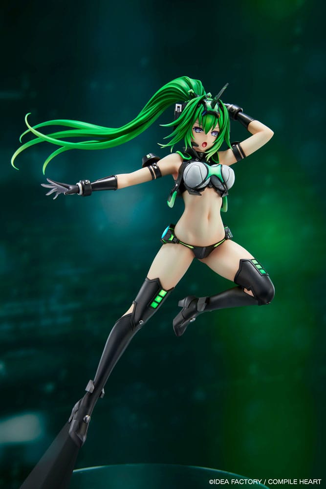 VORBESTELLUNG+ 03/2026 (NICHT STORNIERBAR) New Dimension Game Neptunia VII PVC Statue 1/7 Next Green Limited Edition 38 cm