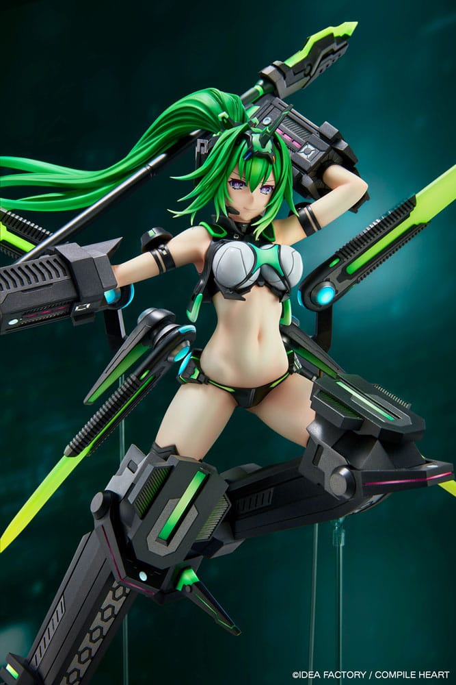 VORBESTELLUNG+ 03/2026 (NICHT STORNIERBAR) New Dimension Game Neptunia VII PVC Statue 1/7 Next Green Limited Edition 38 cm