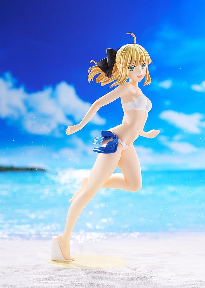 PREORDINE+ 11/2026 Fate/Stay Night Pop Up Parade PVC Statue Beach Queens Saber Lily L Size 24 cm